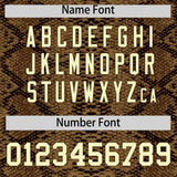 Custom Multi Color Snakeskin Pattern Authentic Baseball Jersey