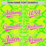 Custom Multi Color Snakeskin Pattern Authentic Baseball Jersey