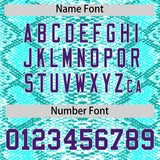 Custom Multi Color Snakeskin Pattern Authentic Baseball Jersey