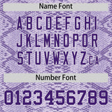 Custom Multi Color Snakeskin Pattern Authentic Baseball Jersey