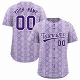 Custom Multi Color Snakeskin Pattern Authentic Baseball Jersey