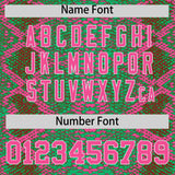 Custom Multi Color Snakeskin Pattern Authentic Baseball Jersey