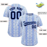 Custom Multi Color Snakeskin Pattern Authentic Baseball Jersey