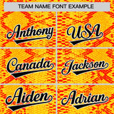 Custom Multi Color Snakeskin Pattern Authentic Baseball Jersey