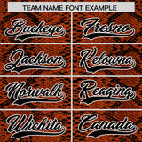 Custom Multi Color Snakeskin Pattern Authentic Baseball Jersey