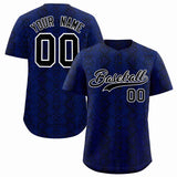 Custom Multi Color Snakeskin Pattern Authentic Baseball Jersey