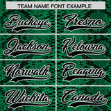 Custom Multi Color Snakeskin Pattern Authentic Baseball Jersey