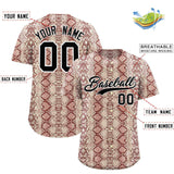 Custom Multi Color Snakeskin Pattern Authentic Baseball Jersey