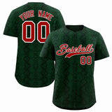 Custom Multi Color Snakeskin Pattern Authentic Baseball Jersey