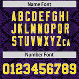 Custom Multi Color Snakeskin Pattern Authentic Baseball Jersey