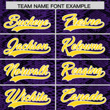 Custom Multi Color Snakeskin Pattern Authentic Baseball Jersey