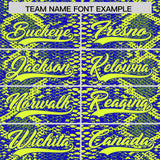 Custom Multi Color Snakeskin Pattern Authentic Baseball Jersey