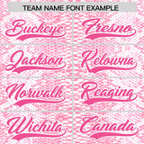 Custom Multi Color Snakeskin Pattern Authentic Baseball Jersey