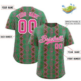 Custom Multi Color Snakeskin Pattern Authentic Baseball Jersey