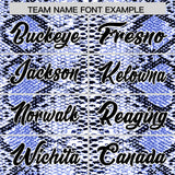 Custom Multi Color Snakeskin Pattern Authentic Baseball Jersey