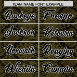 Custom Multi Color Snakeskin Pattern Authentic Baseball Jersey