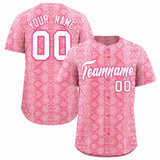 Custom Multi Color Snakeskin Pattern Authentic Baseball Jersey