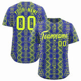 Custom Multi Color Snakeskin Pattern Authentic Baseball Jersey