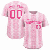 Custom Multi Color Snakeskin Pattern Authentic Baseball Jersey