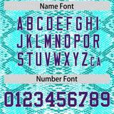 Custom Multi Color Snakeskin Pattern Authentic Baseball Jersey