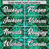 Custom Multi Color Snakeskin Pattern Authentic Baseball Jersey