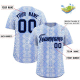 Custom Multi Color Snakeskin Pattern Authentic Baseball Jersey