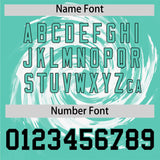 Custom White Bright Green Swirl Graffiti Pattern Authentic Baseball Jersey