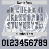 Custom White Silver Swirl Graffiti Pattern Authentic Baseball Jersey