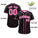 Custom Stripe Fashion Personalized Special style Star Pattern Authentic Baseball Jersey