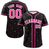 Custom Stripe Fashion Personalized Special style Star Pattern Authentic Baseball Jersey