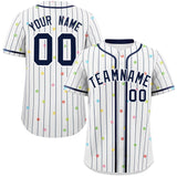 Custom Stripe Fashion Personalized Jersey for Adult Star Pattern Authentic Baseball Jersey