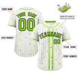 Custom Stripe Fashion Personalized Big Size Star Pattern Authentic Baseball Jersey