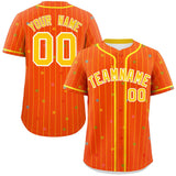 Custom Stripe Fashion Personalized Special style Star Pattern Authentic Baseball Jersey