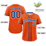 Custom Stripe Fashion Personalized Big Size Star Pattern Authentic Baseball Jersey