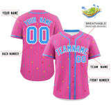 Custom Stripe Fashion Personalized Special style Star Pattern Authentic Baseball Jersey