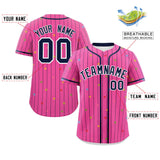 Custom Stripe Fashion Personalized Special style Star Pattern Authentic Baseball Jersey