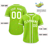 Custom Logo for Men Stripe Fashion Personalized Star Pattern Authentic Baseball Jersey