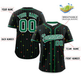 Custom Name/Number Stripe Fashion Personalized Star Pattern Authentic Baseball Jersey