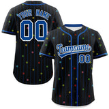 Custom Jersey for Men Stripe Fashion Personalized Star Pattern Authentic Baseball Jersey