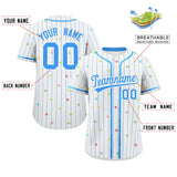 Custom Classic Style Stripe Fashion Personalized Star Pattern Authentic Baseball Jersey