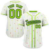 Custom Jersey for Men Stripe Fashion Personalized Star Pattern Authentic Baseball Jersey