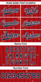 Custom Name Stripe Fashion Personalized Star Pattern Authentic Baseball Jersey