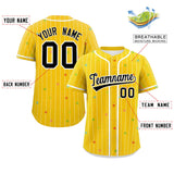 Custom Logo Stripe Fashion Personalized Star Pattern Authentic Baseball Jersey