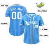 Custom Jersey for Adult Stripe Fashion Personalized Star Pattern Authentic Baseball Jersey