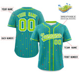 Custom Name/Number Stripe Fashion Personalized Star Pattern Authentic Baseball Jersey