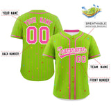 Custom Name/Number Stripe Fashion Personalized Star Pattern Authentic Baseball Jersey