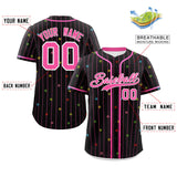Custom Stripe Fashion Personalized Star Pattern Authentic Baseball Jersey Special style