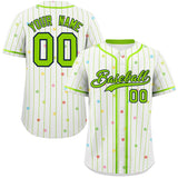 Custom Stripe Fashion Personalized Star Pattern Authentic Baseball Jersey for Men/Women 
