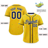 Custom Stripe Fashion Personalized Star Pattern Authentic Baseball Jersey Big Size