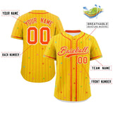 Custom Stripe Fashion Personalized Star Pattern Authentic Baseball Jersey for Men